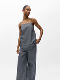 Product image thumbnail - PINSTRIPED SINGLET, Dark Denim | 6