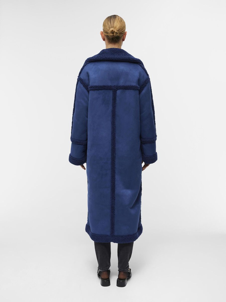 Product carousel image - TEDDY-LINED COAT, Estate Blue | 2