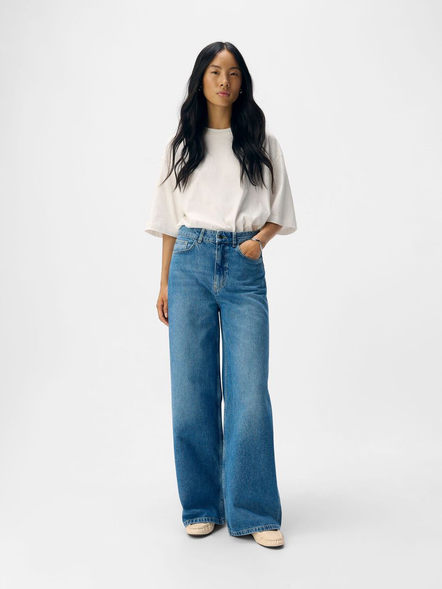 Product carousel image - JEANS LOOSE FIT, Dark Blue Denim | 1
