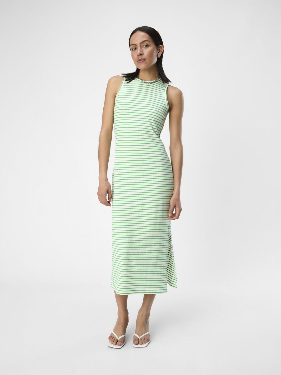 Object Collectors Item STRIPED MAXI DRESS, White, highres - 23044617_White_1134703_003.jpg