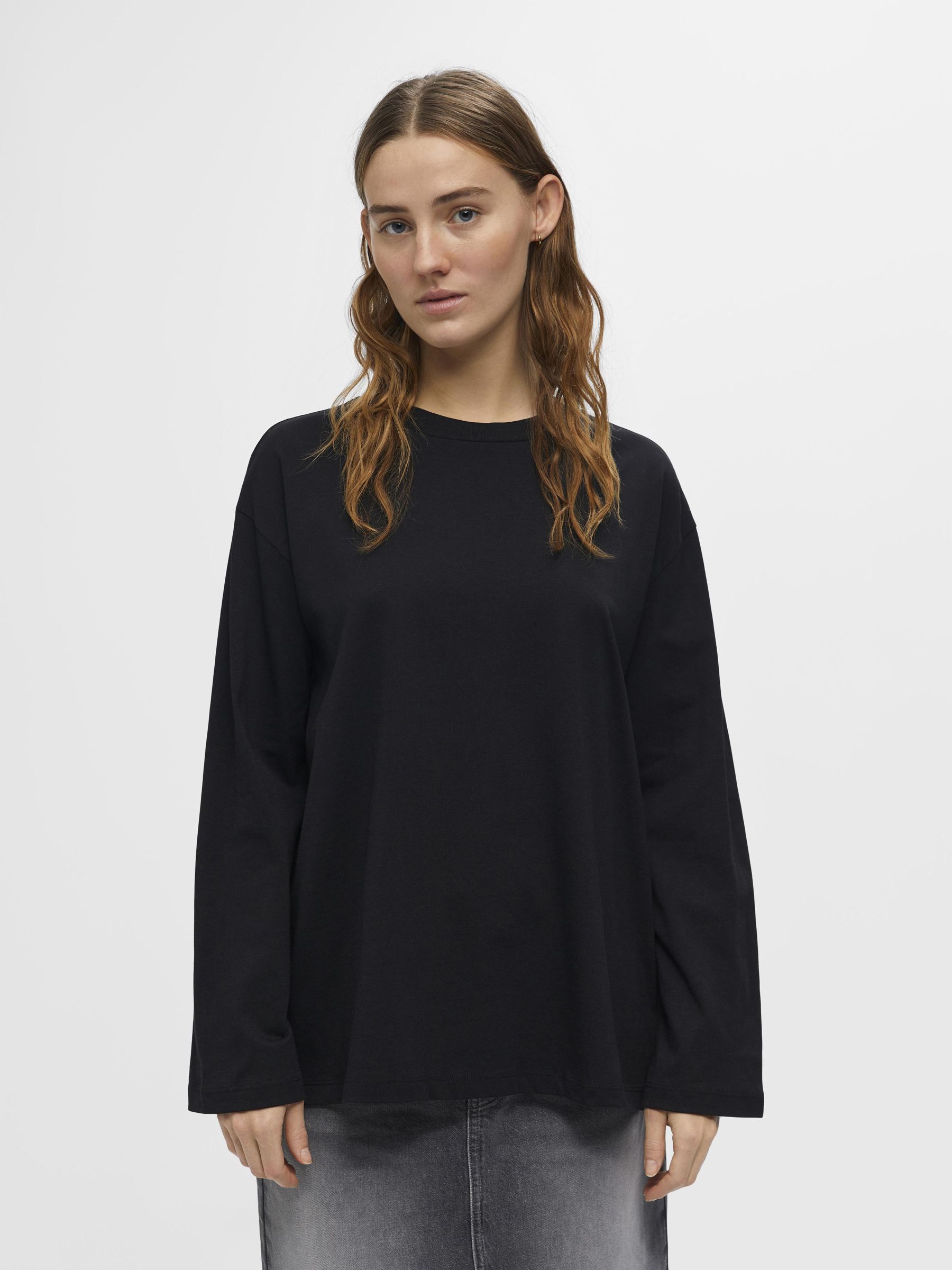 Oversized lange mouwen shirt best sale