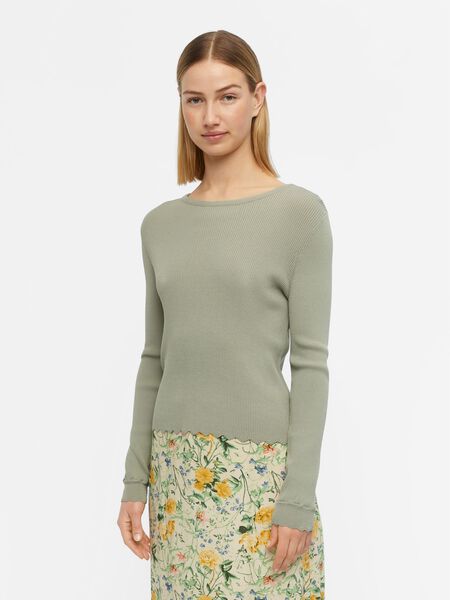 Object Collectors Item KNITTED PULLOVER, Seagrass, highres - 23037444_Seagrass_003.jpg