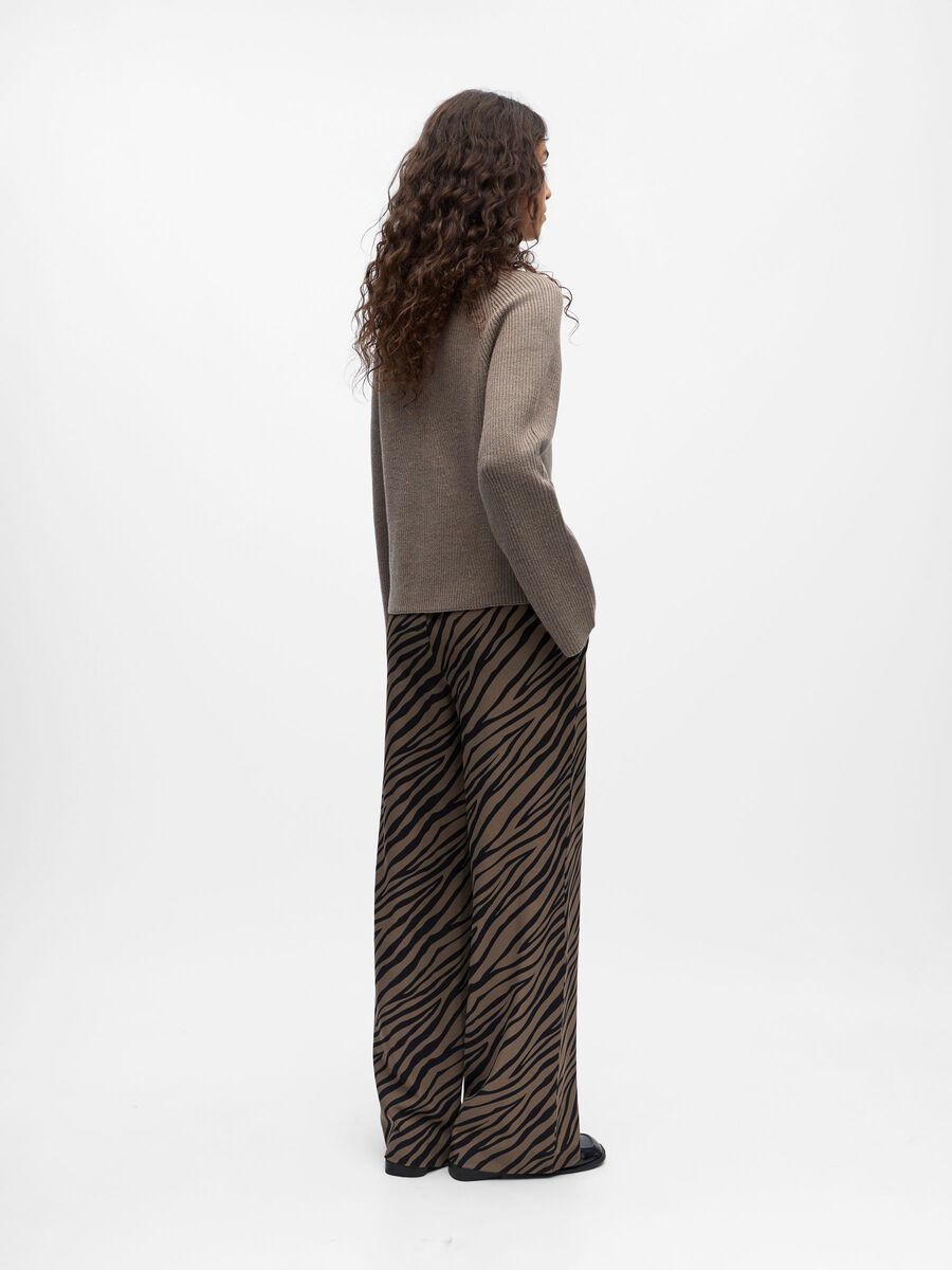 Product carousel image - ROLL NECK PULLOVER, Morel | 2
