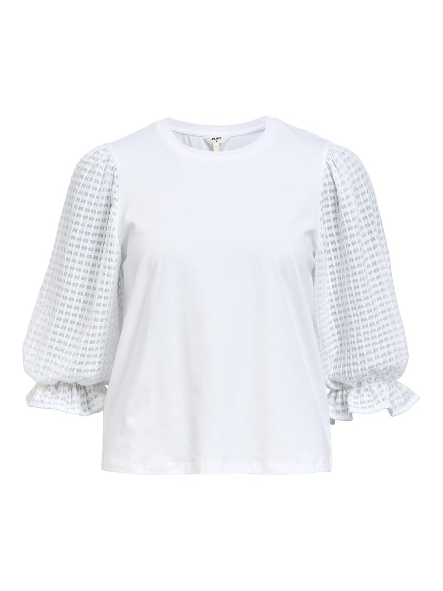 OBJECT 3/4 SLEEVED TOP, Cloud Dancer, highres - 23045997_CloudDancer_001.jpg