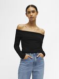 Object Collectors Item OFF SHOULDER TOP, Black, highres - 23043069_Black_003.jpg