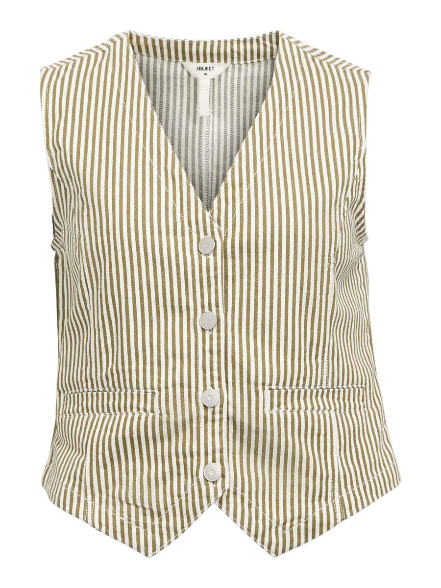 OBJECT STRIPED WAISTCOAT, Cloud Dancer, highres - 23046637_CloudDancer_1201343_001.jpg