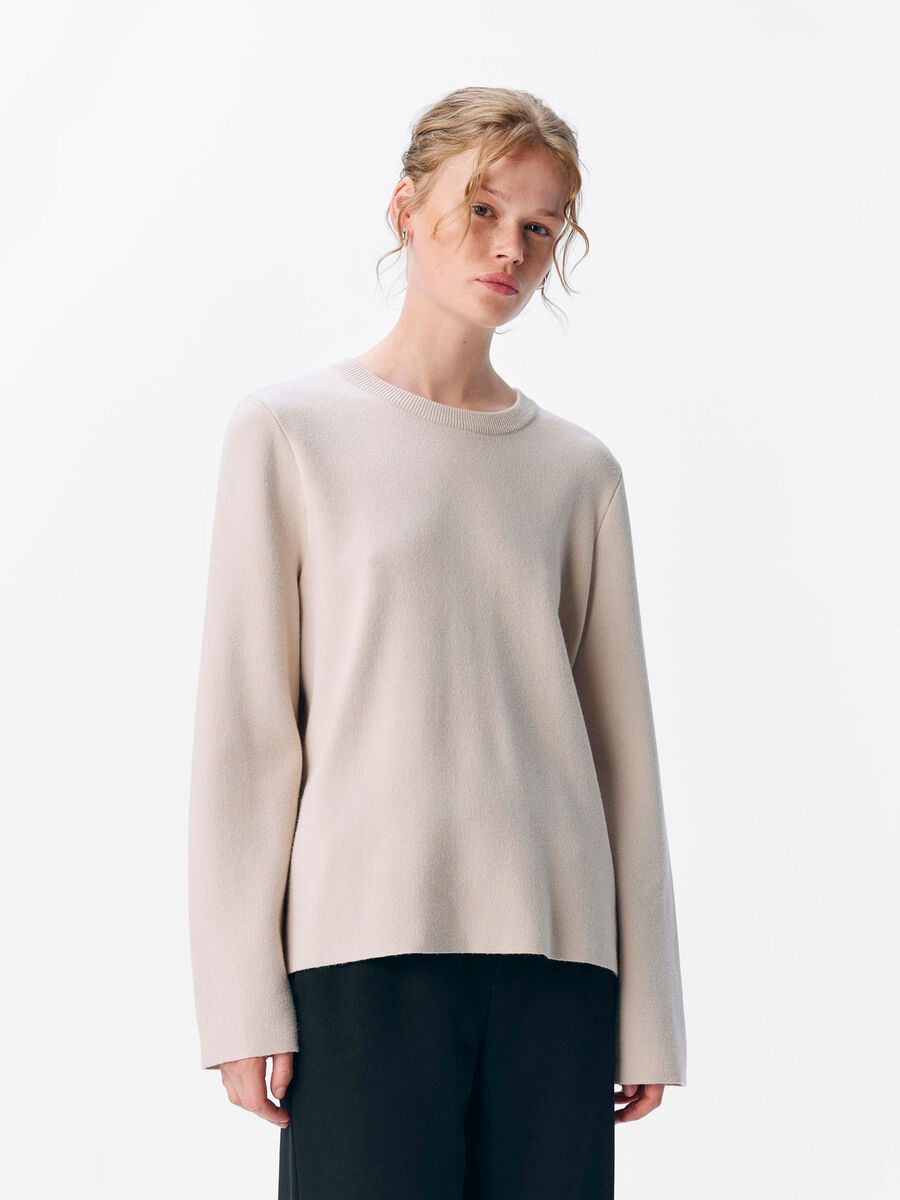 OBJECT LANGÄRMELIGER STRICKPULLOVER, Silver Gray, highres - 23043511_SilverGray_003.jpg