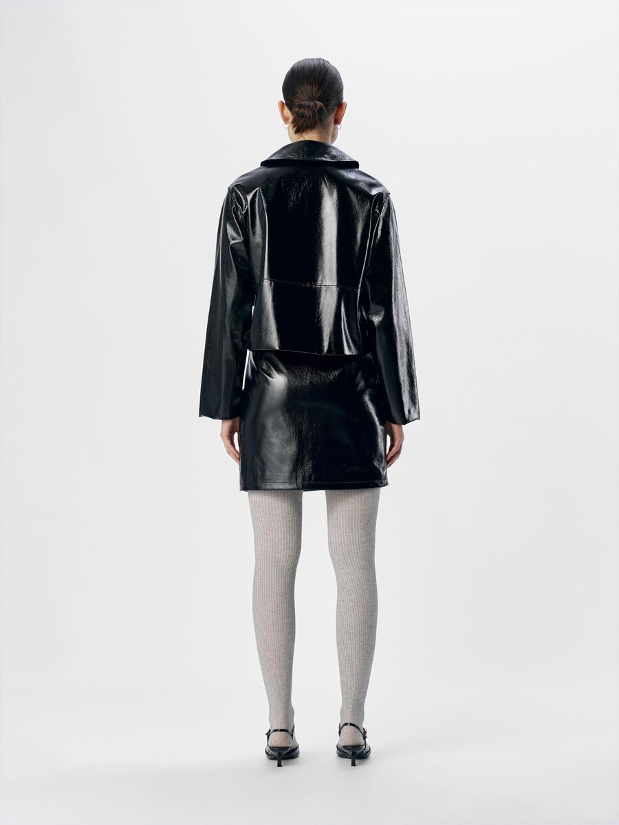 OBJECT COATED JACKET, Black, highres - 23046717_Black_004.jpg