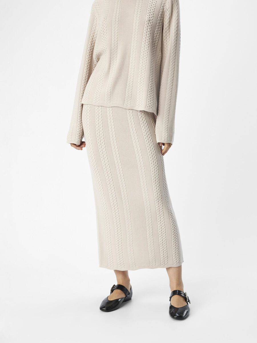 OBJECT OBJREYNARD KNITTED SKIRT, Silver Gray, highres - 23045599_SilverGray_003.jpg