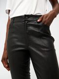 Object Collectors Item COUPE SLIM PANTALON EN CUIR, Black, highres - 23036245_Black_006.jpg