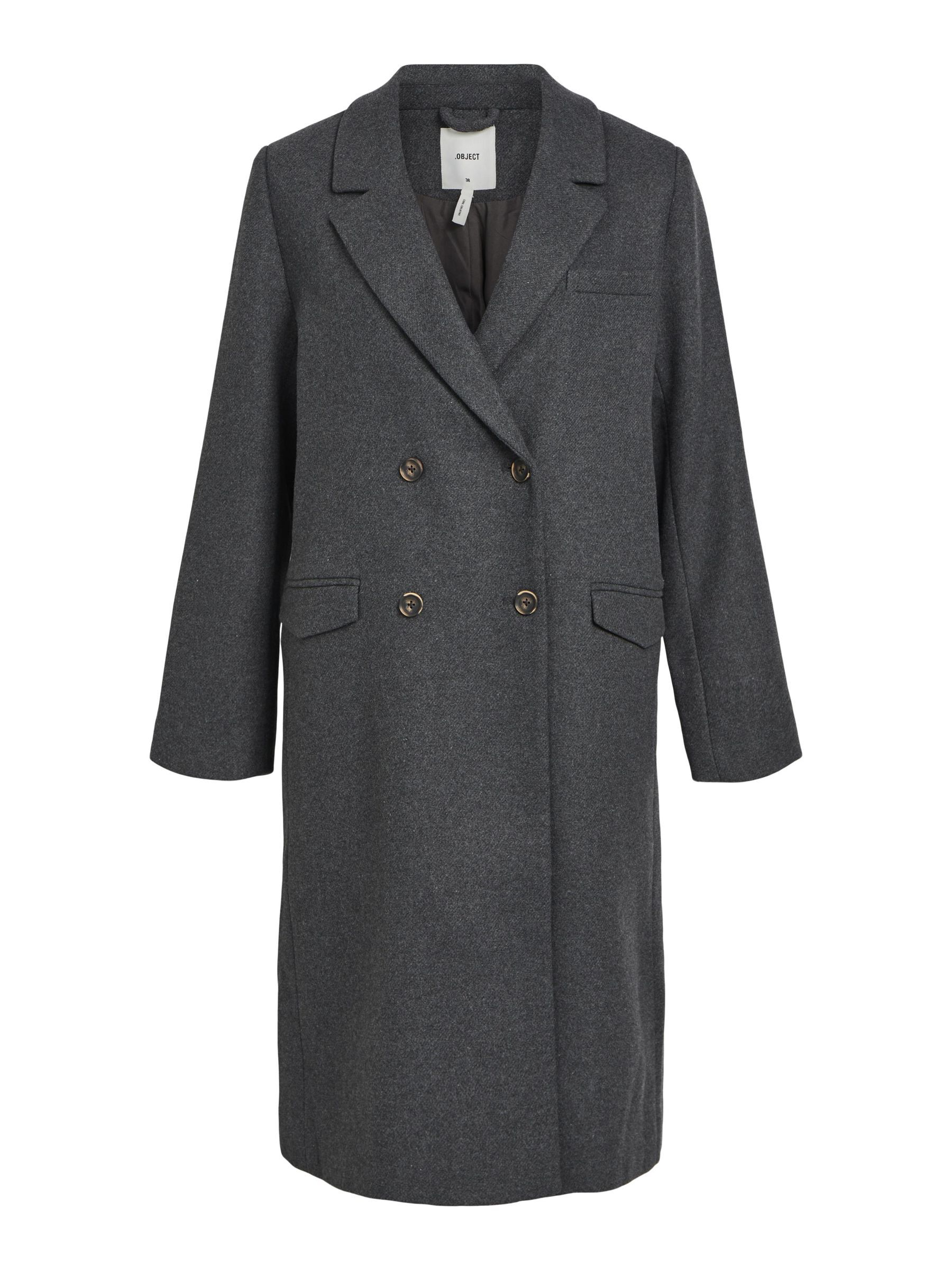 Grey wool coat uk new arrivals