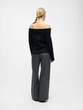 Product image thumbnail - SCHULTERFREIER PULLOVER, Black | 3
