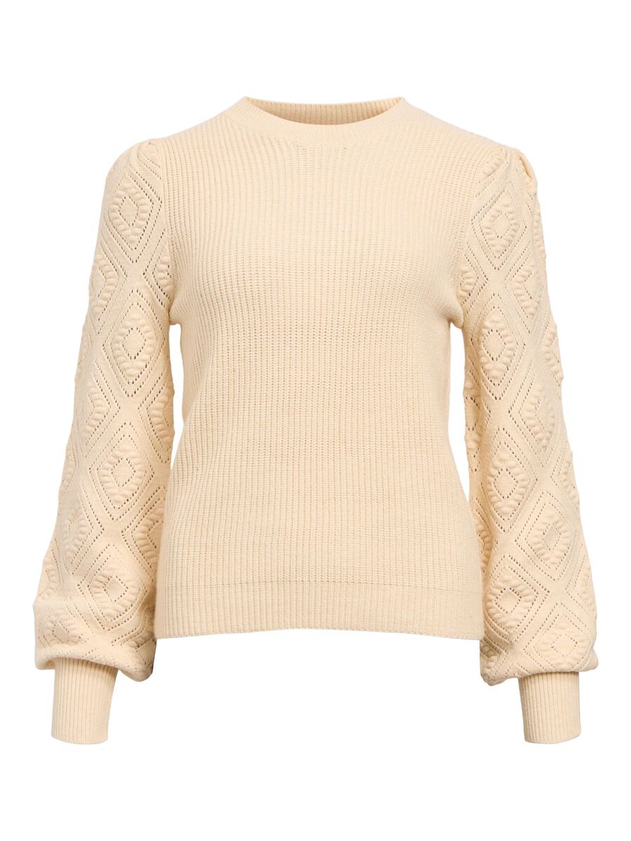 OBJECT OBJTHESS KNITTED JUMPER, Sandshell, highres - 23047199_Sandshell_001.jpg