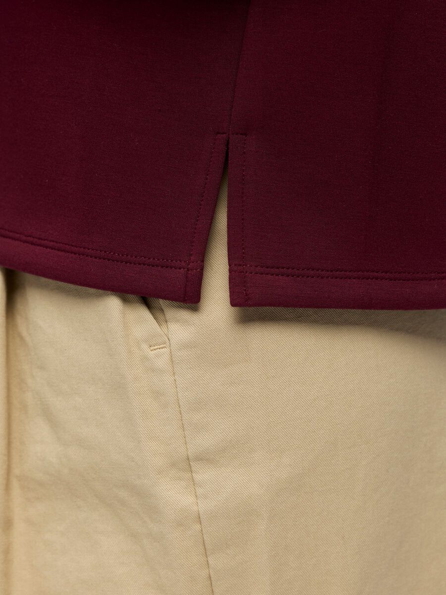 Carousel image - BOXY T-SHIRT, Windsor Wine | 5