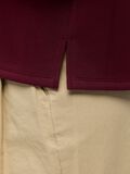 Product image thumbnail - BOXY T-SHIRT, Windsor Wine | 5