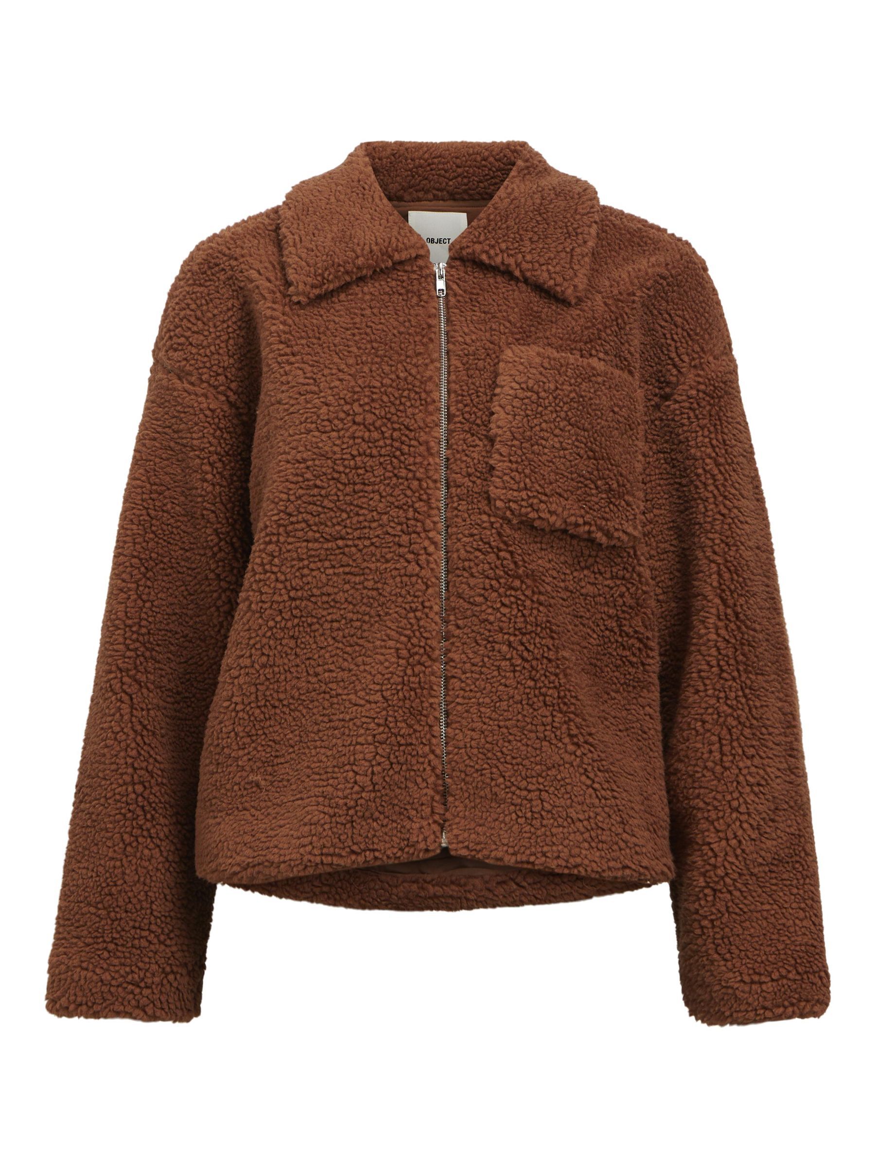TEDDY JACKET Brown .OBJECT CI France