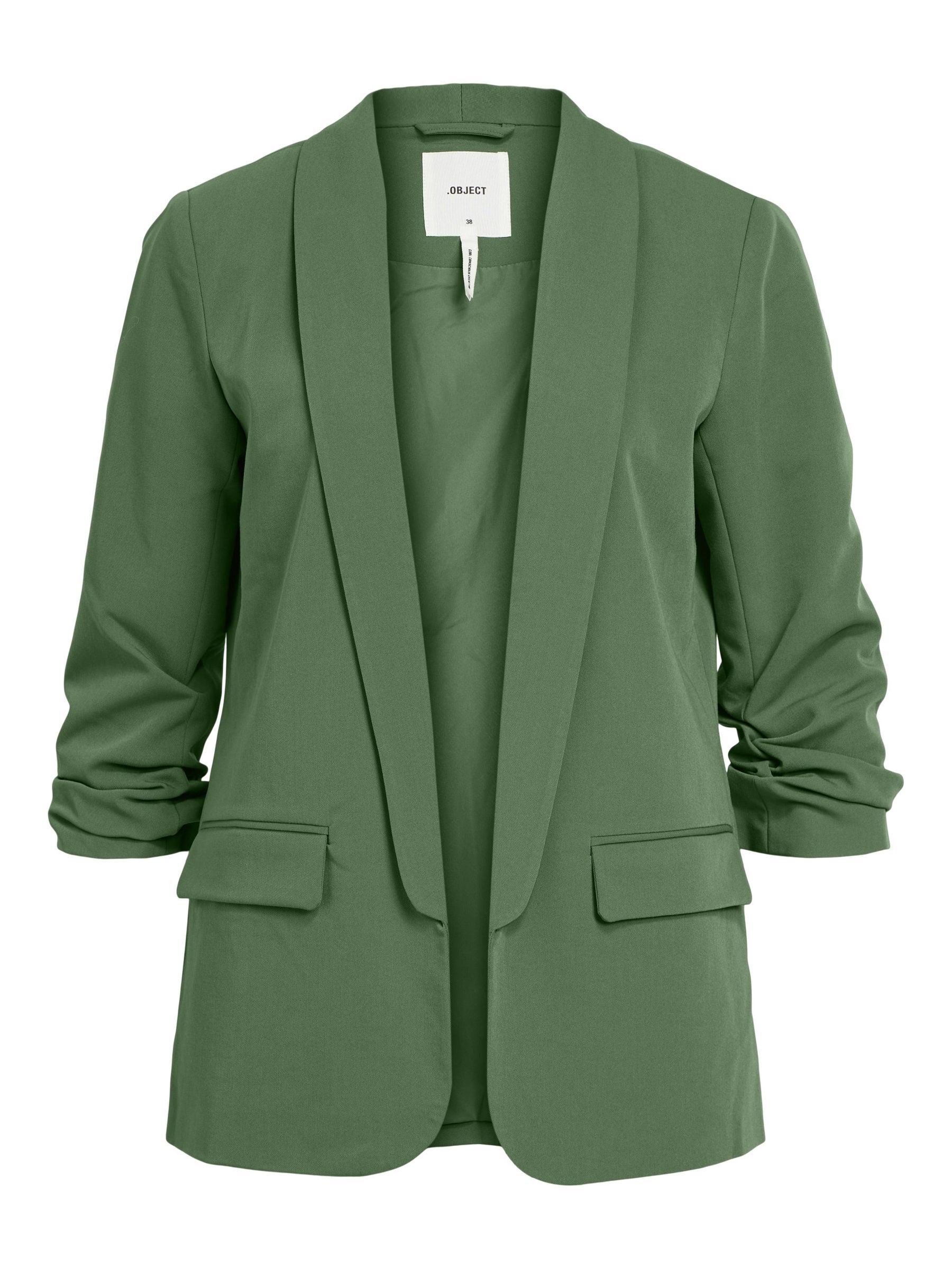 Green oversized blazer hot sale
