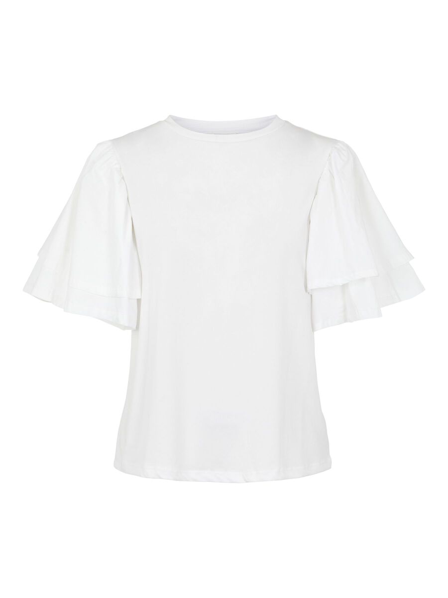 Object Collectors Item MANCHES BOUFFANTES TOP, Bright White, highres - 23035277_BrightWhite_001.jpg