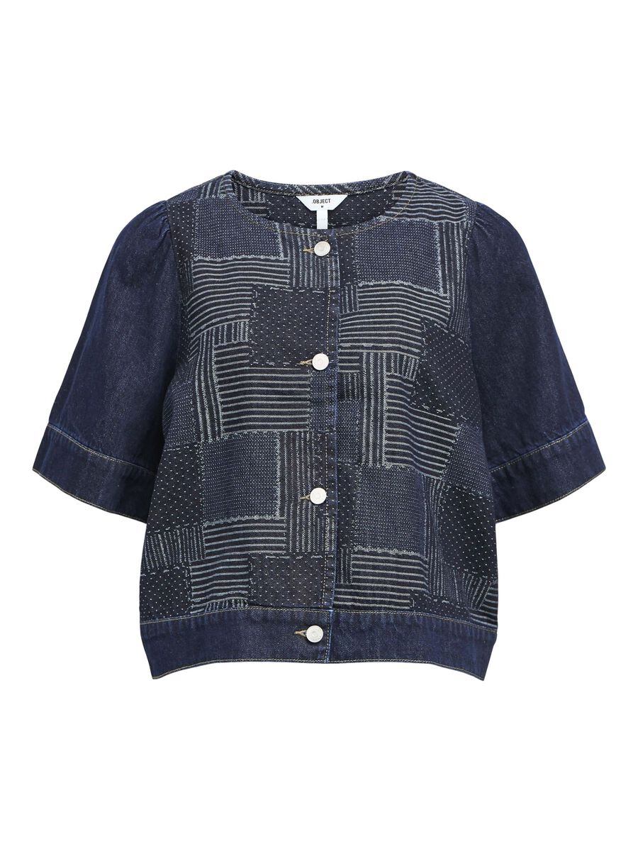 OBJECT DENIM SHIRT, Dark Blue Denim, highres - 23047029_DarkBlueDenim_001.jpg