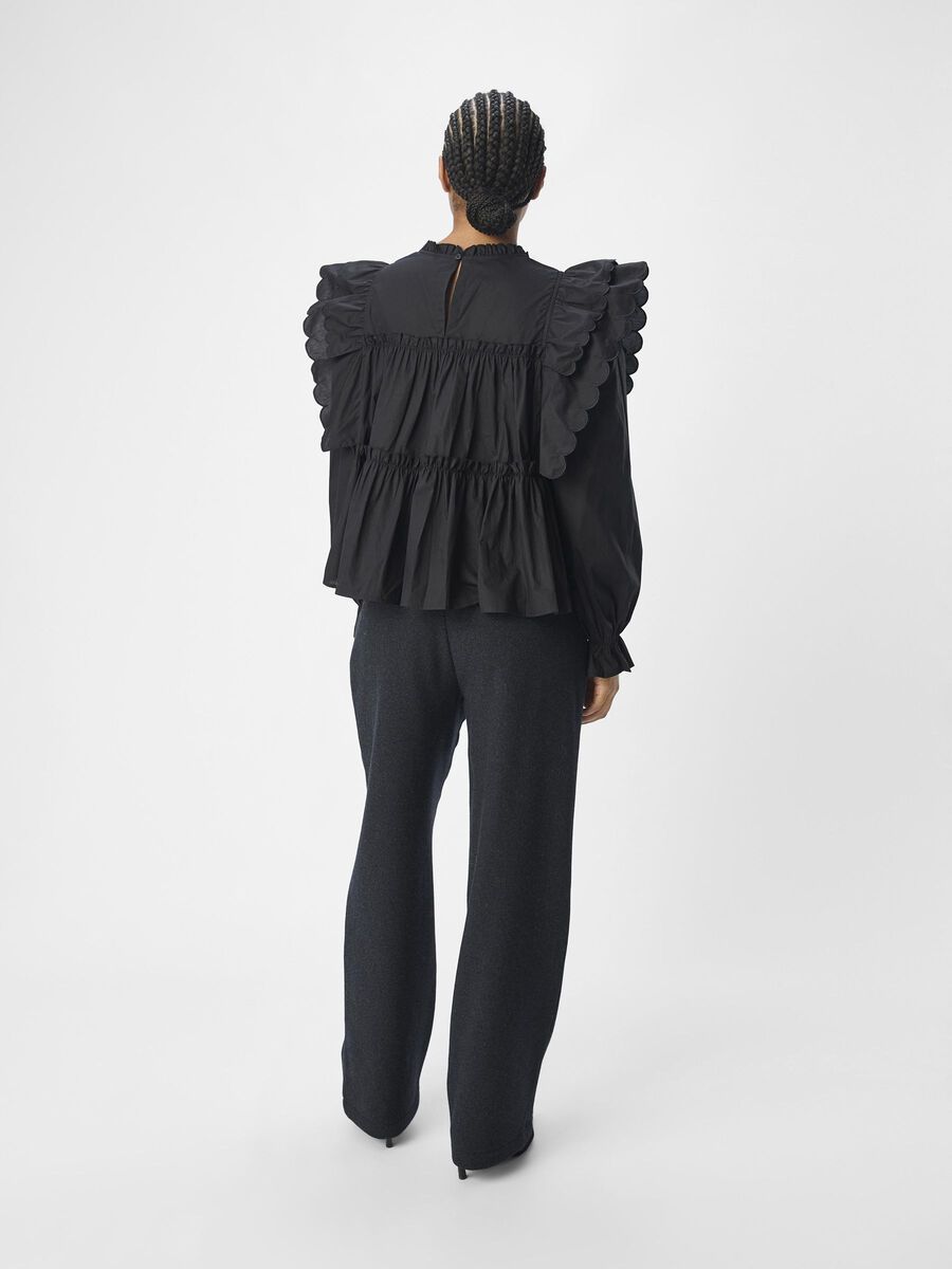 OBJECT OBJHOPE TOP À MANCHES LONGUES, Black, highres - 23046815_Black_004.jpg