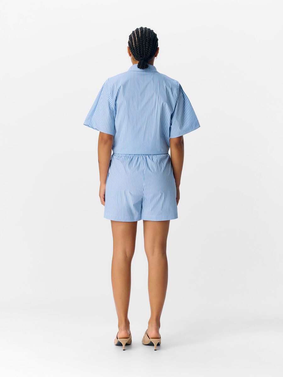 OBJECT STRIPED SHORTS, Cornflower Blue, highres - 23046496_CornflowerBlue_1182982_004.jpg