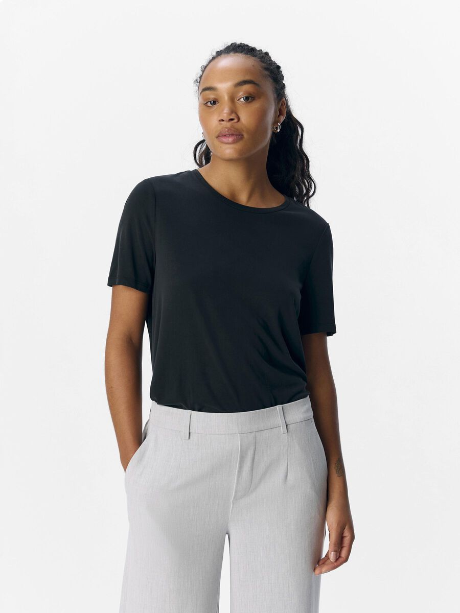 OBJECT OBJANNIE T-SHIRT, Black, highres - 23031013_Black_003.jpg