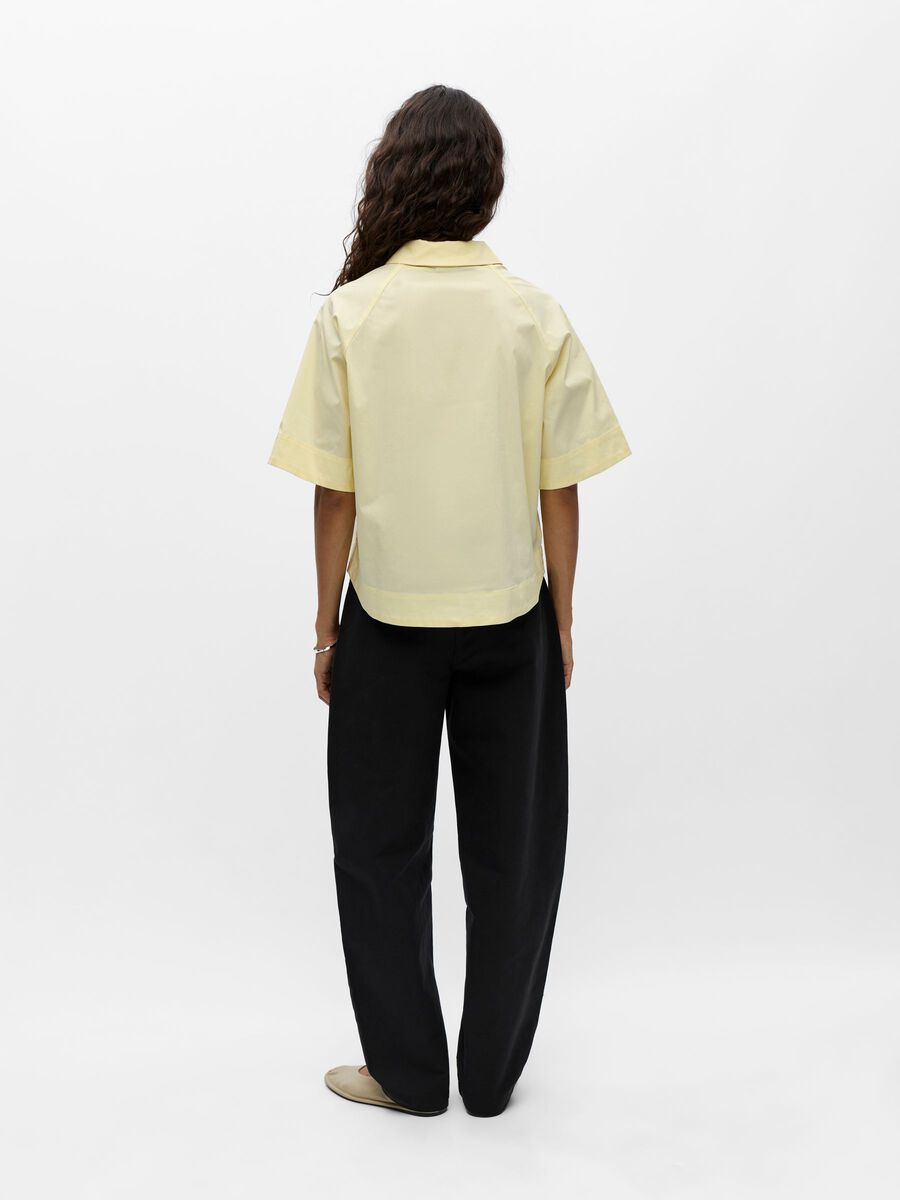 Product carousel image - KURZARM HEMD, Pastel Yellow | 2