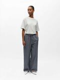 Product image thumbnail - NADELSTREIFEN WIDE LEG HOSE, Dark Denim | 4