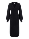 Object Collectors Item BALLOON SLEEVED KNITTED DRESS, Black, highres - 23035775_Black_001.jpg