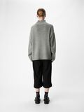 OBJECT HØJ HALSET PULLOVER, Medium Grey Melange, highres - 23044659_MediumGreyMelange_004.jpg