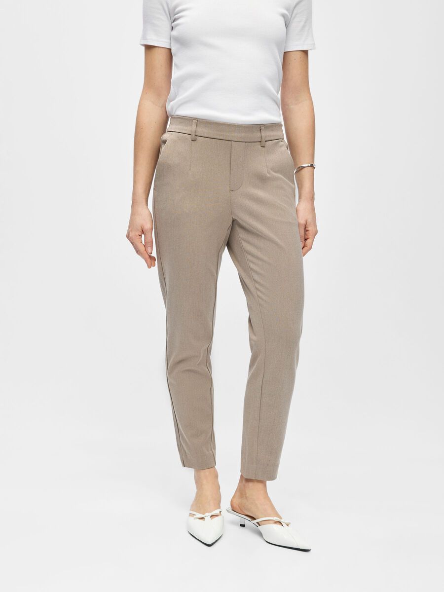 Product carousel image - OBJLISA TROUSERS, Fossil | 1