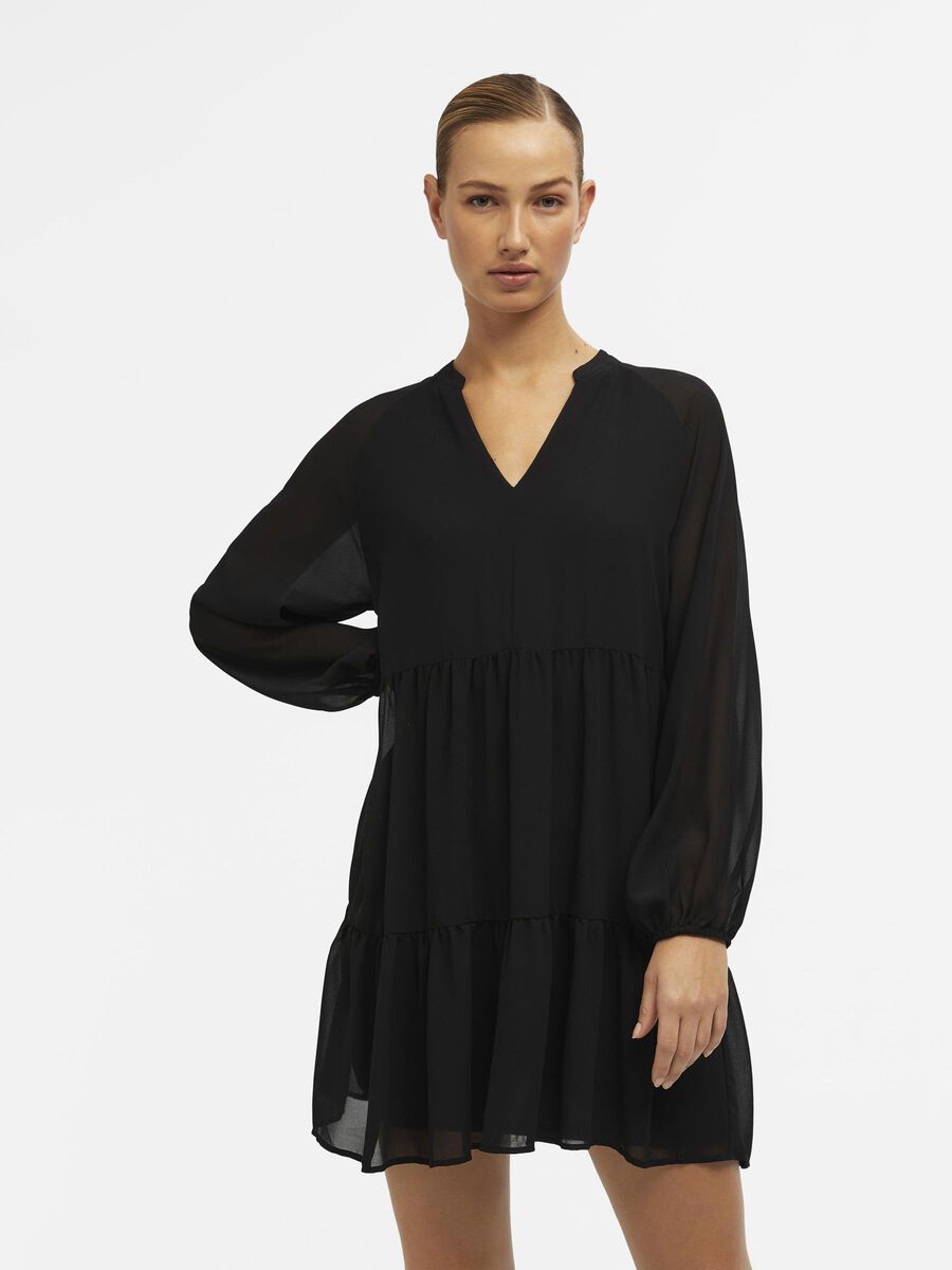 OBJECT OBJMILA GIA MINI DRESS, Black, highres - 23035512_Black_003.jpg