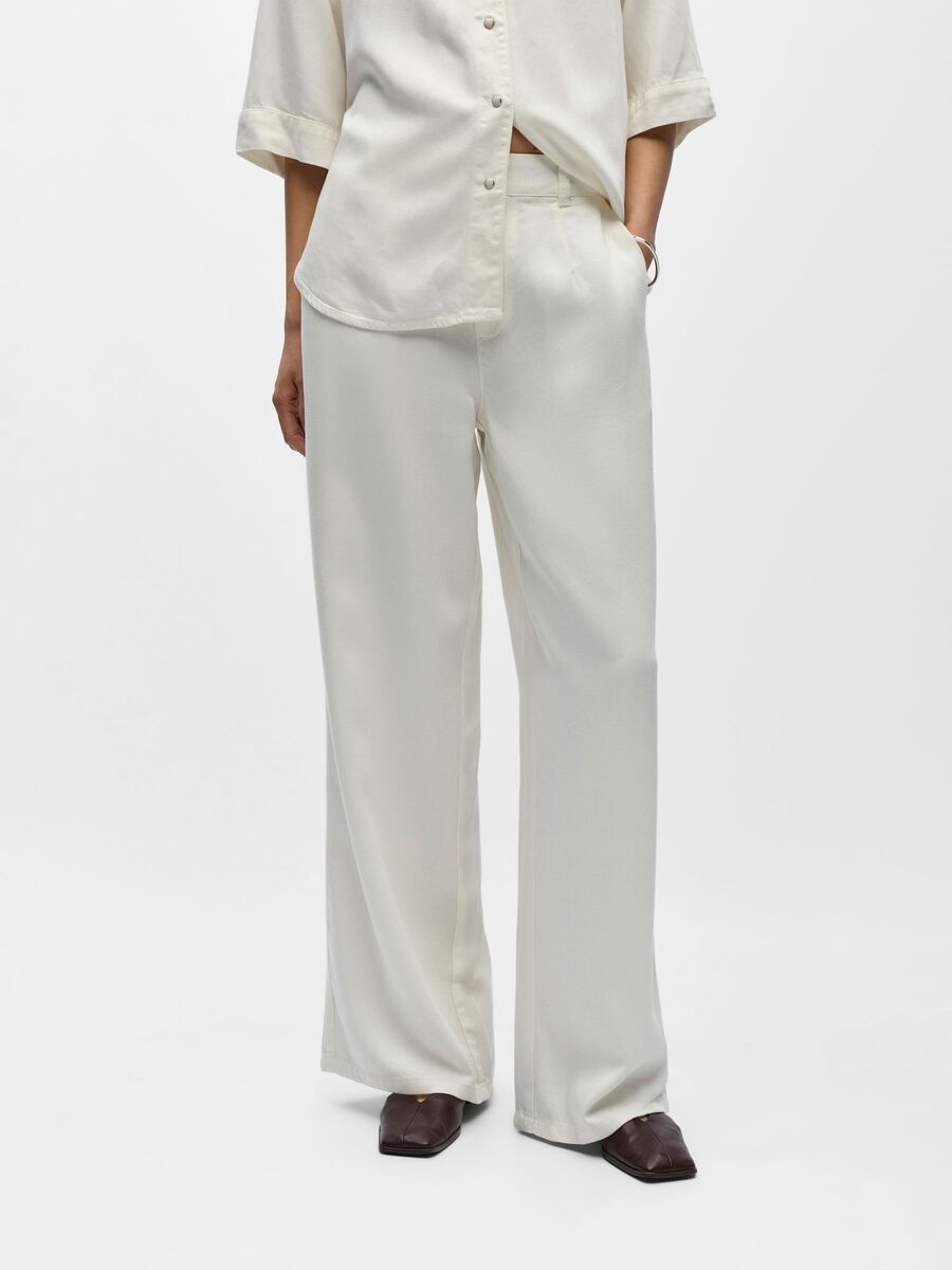 Product carousel image - LOOSE FIT BROEK, Cloud Dancer | 1