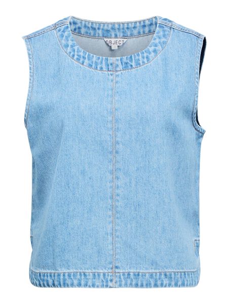 OBJECT SLEEVELESS  TOP, Light Blue Denim, highres - 23048814_LightBlueDenim_001.jpg