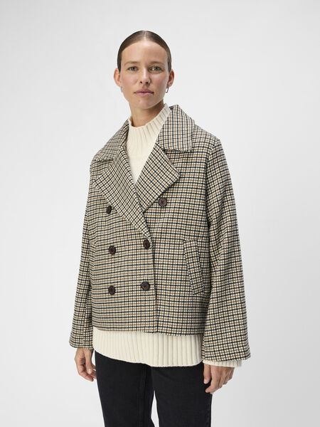 Object Collectors Item CHECKED JACKET, Sepia, highres - 23040644_Sepia_994690_003.jpg