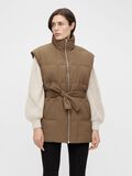 Object Collectors Item TIE WAIST PADDED GILET, Sepia, highres - 23036331_Sepia_003.jpg