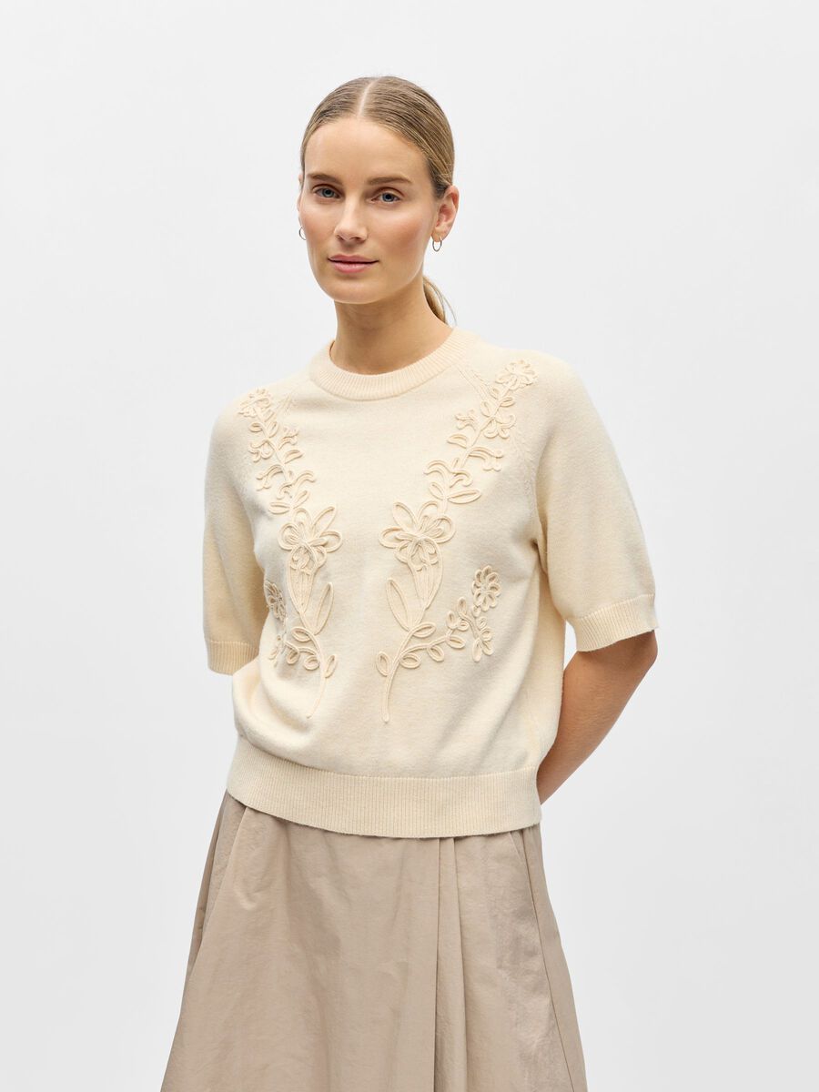 Product carousel image - &Agrave; MANCHES COURTES PULLOVER, Sandshell | 1