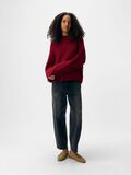 Product image thumbnail - KNITTED PULLOVER, Karanda Red | 4
