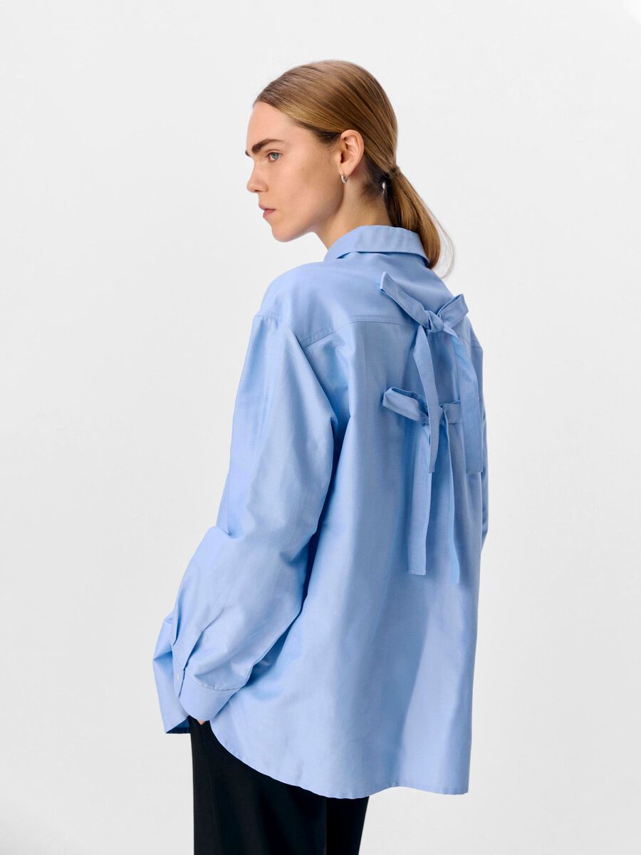 OBJECT LØS SKJORTE, Cornflower Blue, highres - 23045727_CornflowerBlue_003.jpg