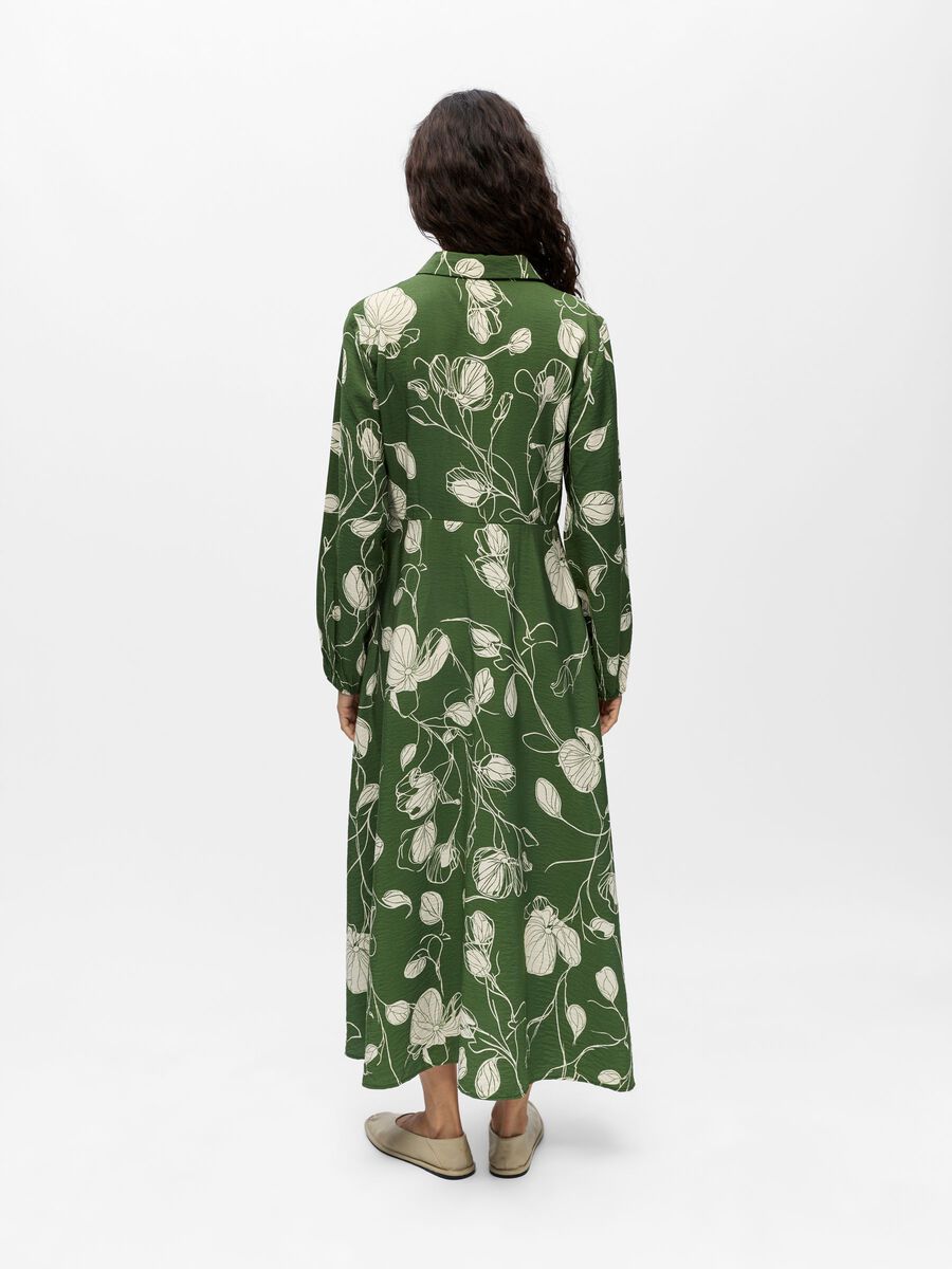 Product carousel image - VESTITO LUNGO, Bronze Green | 2