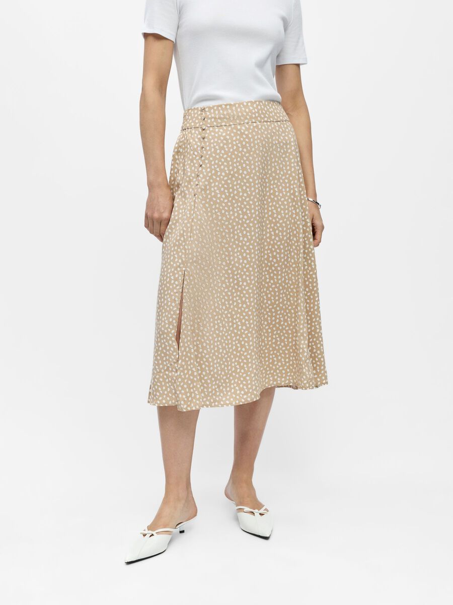 Product carousel image - FALDA MIDI, Humus | 1