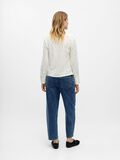 Product image thumbnail - BRODERIE ANGLAISE CHEMISE, Cloud Dancer | 3