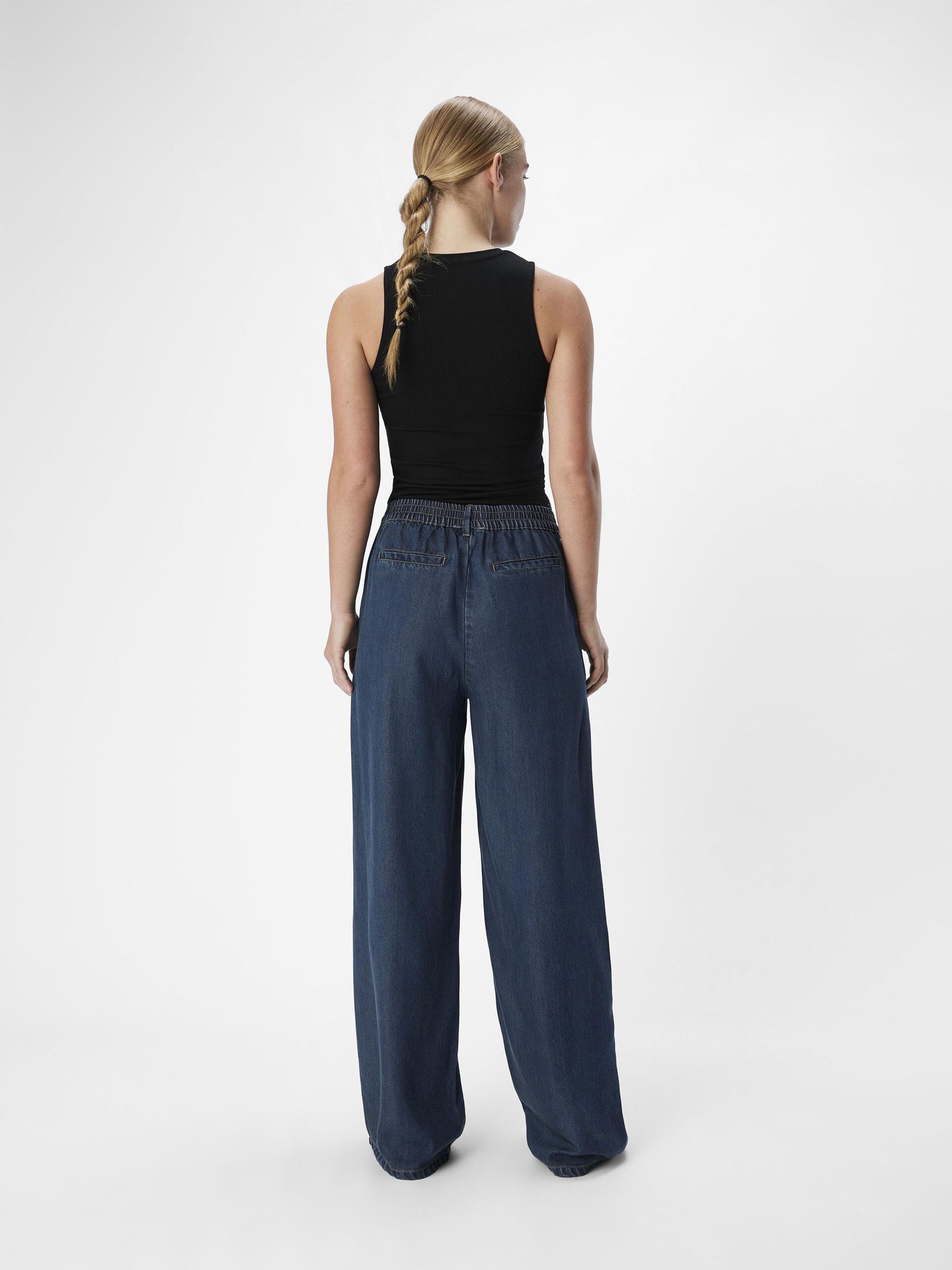 Carousel image - LØSE BUKSER, Dark Blue Denim | 3