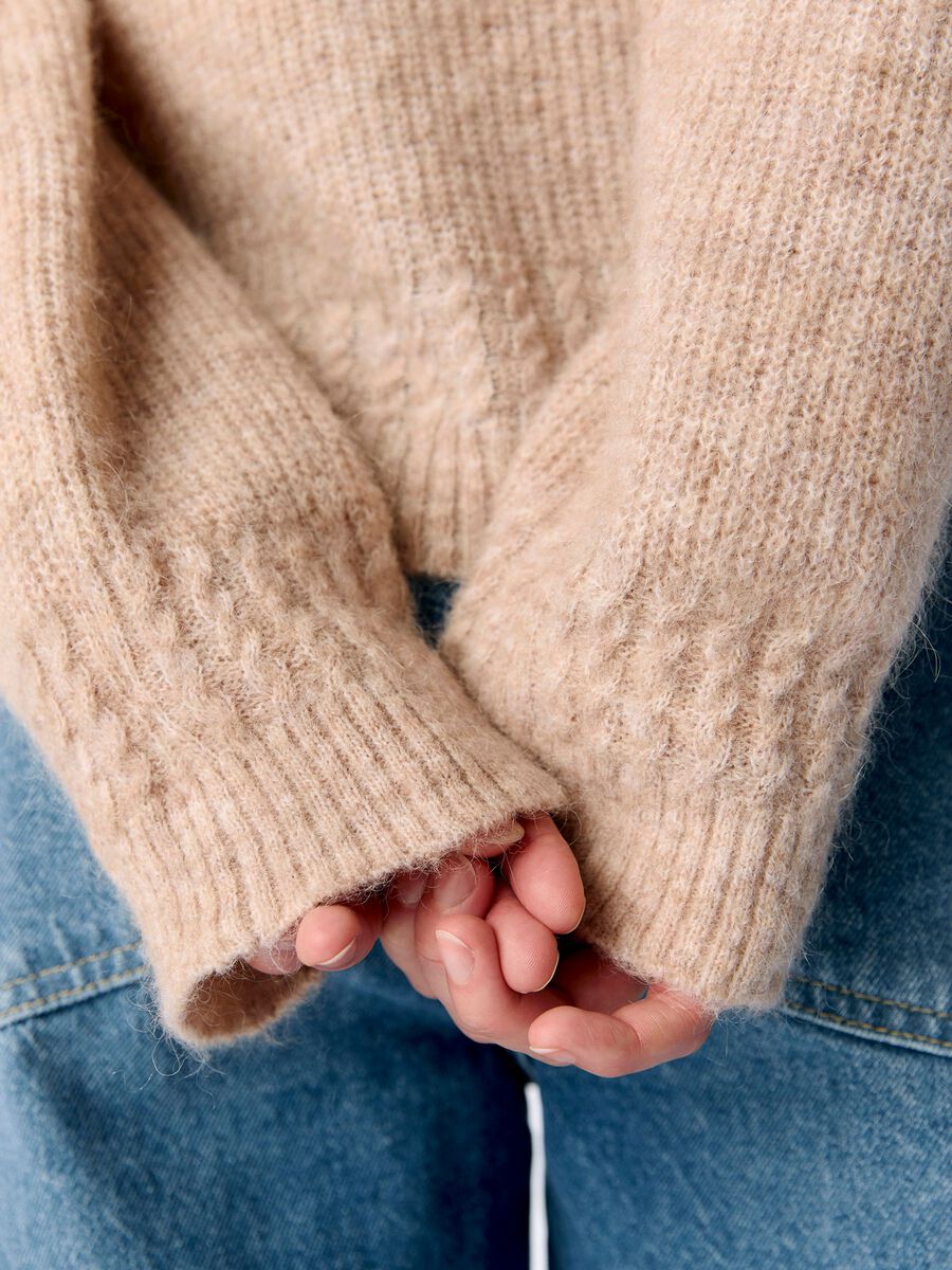 Product carousel image - KNITTED PULLOVER, Humus | 2