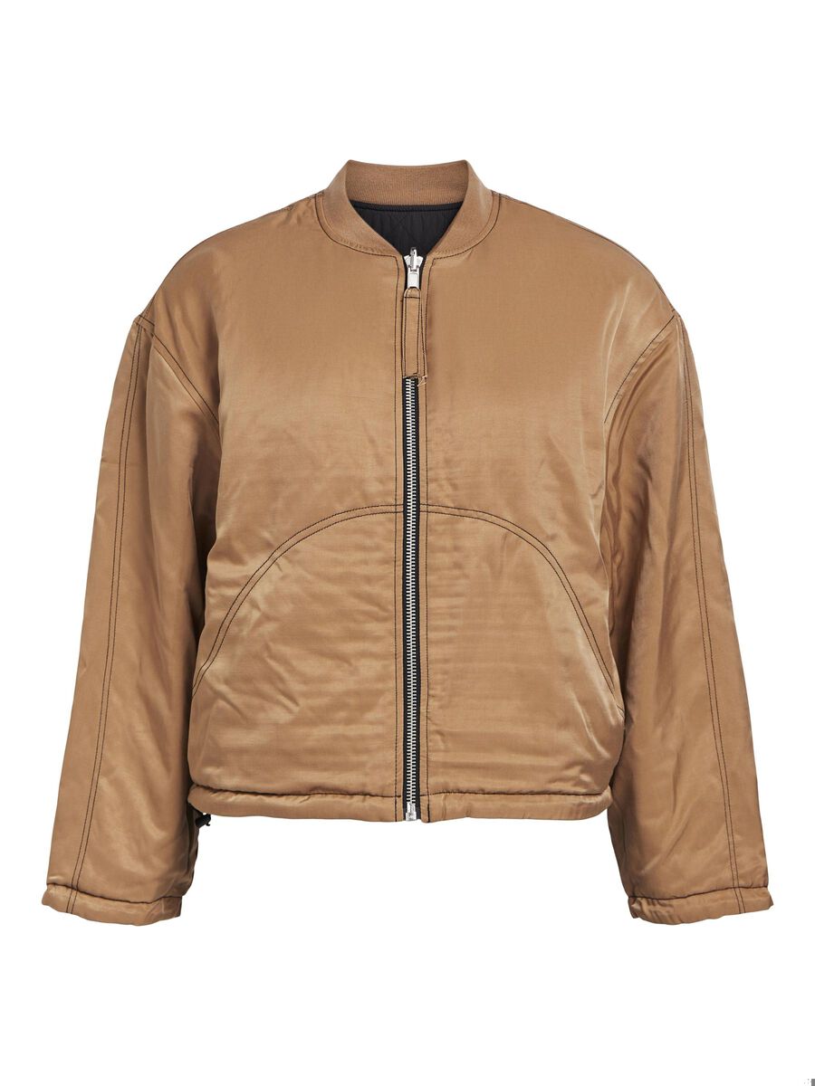 OBJECT REVERSIBLE BOMBER JACKET, Cacao Nibs, highres - 23042564_CacaoNibs_001.jpg