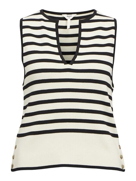 OBJECT STRIPED KNITTED TOP, Sandshell, highres - 23046427_Sandshell_1179189_001.jpg