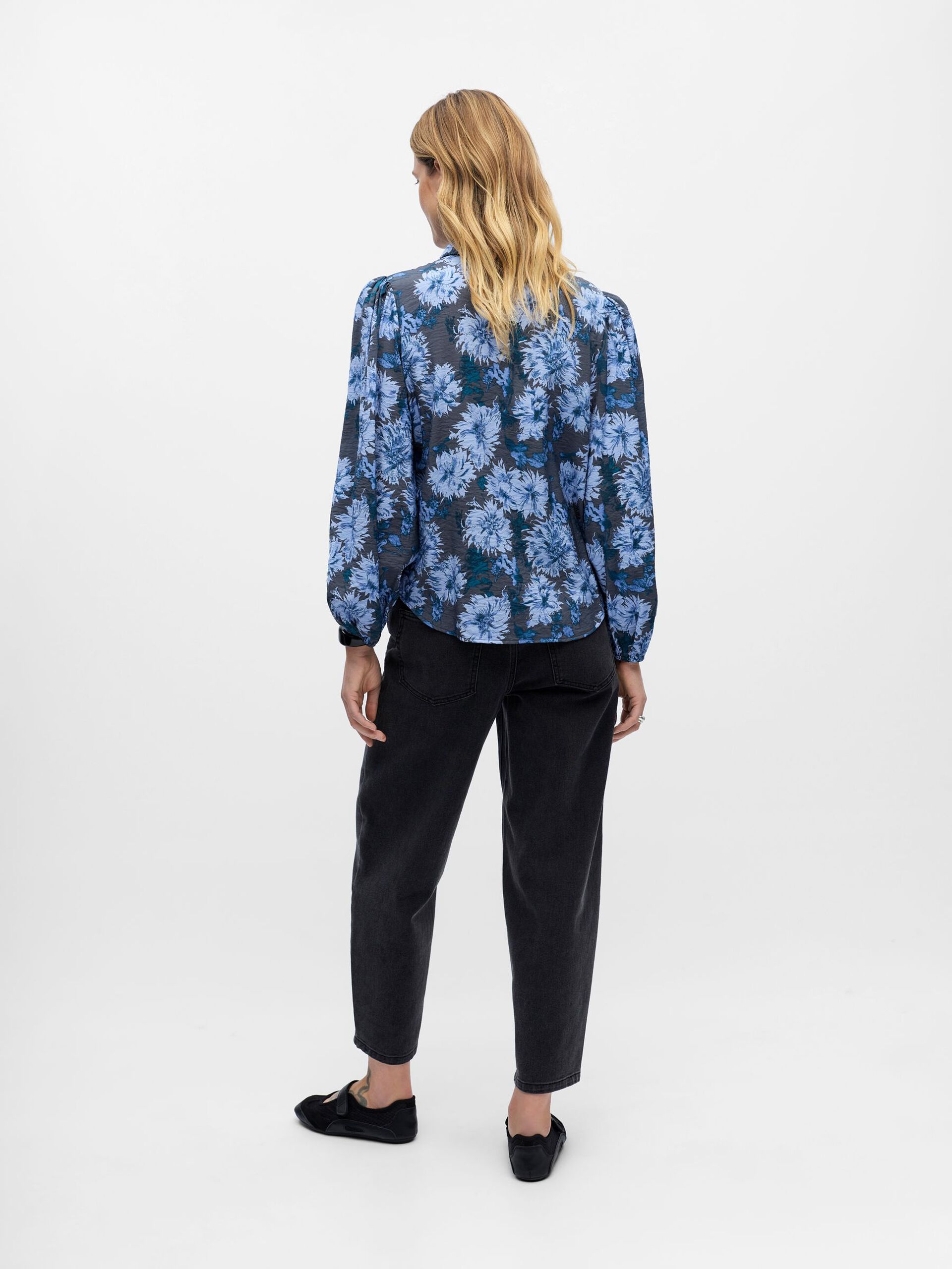 Carousel image - PRINT HEMD, Black | 3