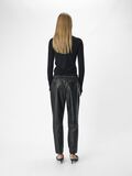 Product image thumbnail - COATED TROUSERS, Black | 3