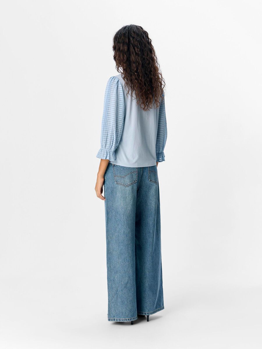 OBJECT 3/4 SLEEVED TOP, Kentucky Blue, highres - 23045997_KentuckyBlue_004.jpg