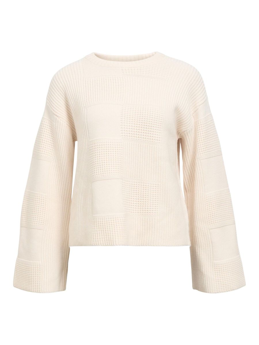 Carousel image - KNITTED JUMPER, White Sand | 1